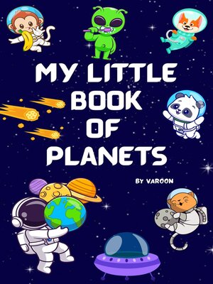 cover image of My Little Book of Planets